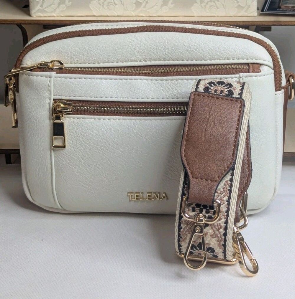 Telena Crossbody Bag - White - Picture 8 of 8
